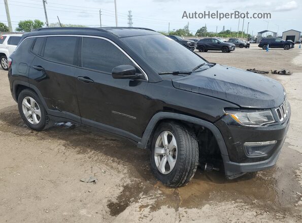 3C4NJDBB8KT601669 2019 JEEP COMPASS Black Vista de la etiqueta del VIN