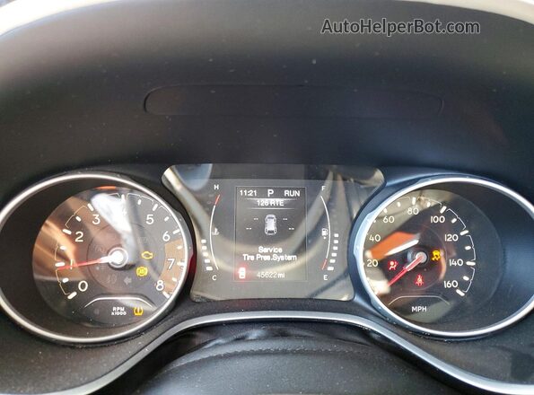 3C4NJDBB8KT601669 2019 JEEP COMPASS Black Vista del cuadro de instrumentos