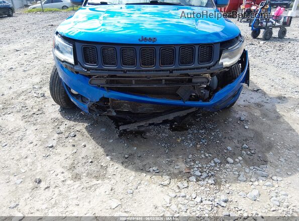 3C4NJDBB8LT157856 2020 JEEP COMPASS Blue Vista frontal