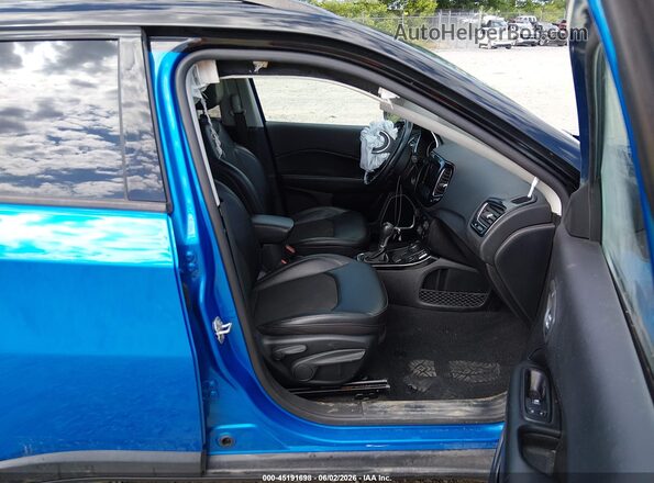 3C4NJDBB8LT157856 2020 JEEP COMPASS Blue Vista interior delantera