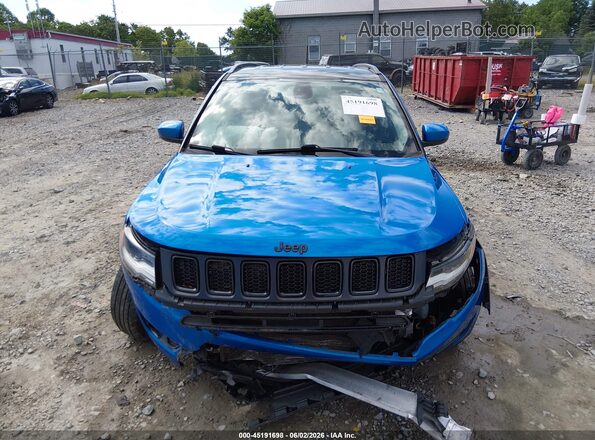 3C4NJDBB8LT157856 2020 JEEP COMPASS Blue Vista interior trasera