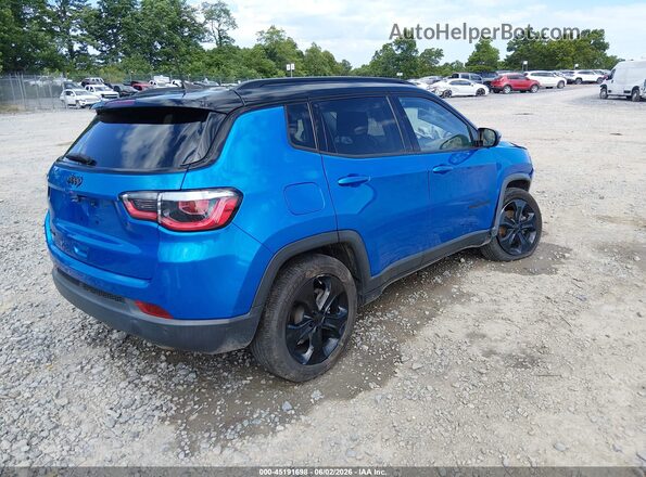 3C4NJDBB8LT157856 2020 JEEP COMPASS Blue Trasero derecho