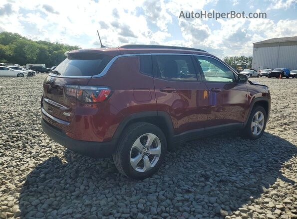 3C4NJDBB8MT543940 2021 JEEP COMPASS Burgundy 