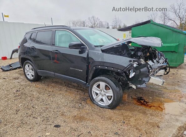 3C4NJDBB8NT233577 2022 JEEP COMPASS Черный Передняя правая четверть