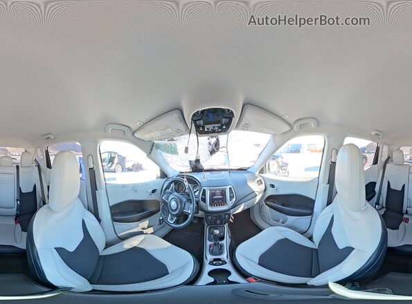 3C4NJDBB9HT688653 2017 JEEP COMPASS White Вид наклейки з VIN-кодом