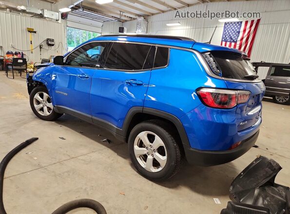 3C4NJDBB9JT392165 2018 JEEP COMPASS Синий 