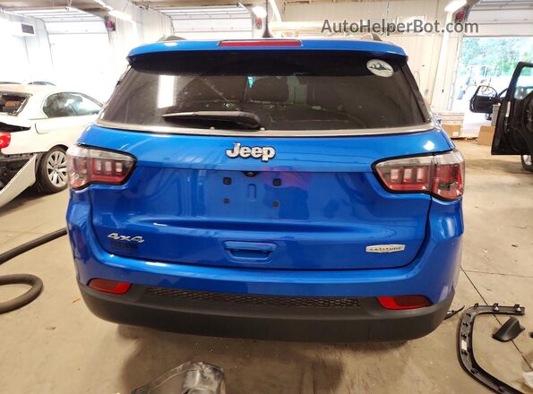3C4NJDBB9JT392165 2018 JEEP COMPASS Синий 
