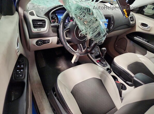 3C4NJDBB9JT392165 2018 JEEP COMPASS Синий 