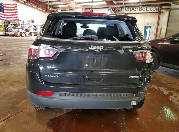 3C4NJDBB9JT457337 2018 JEEP COMPASS Black Հետևի տեսք