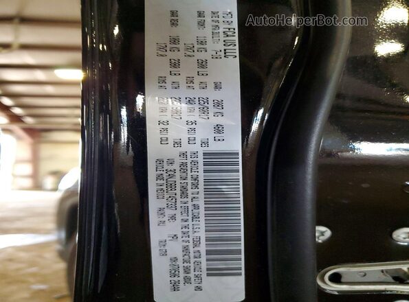 3C4NJDBB9JT457337 2018 JEEP COMPASS Black VIN կոդի պիտակի տեսք
