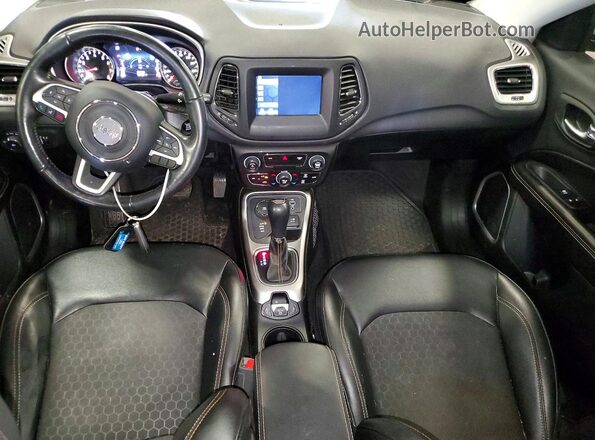 3C4NJDBB9JT457337 2018 JEEP COMPASS Black Առջևի վահանակի տեսք