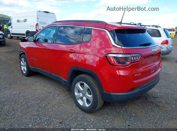 3C4NJDBB9KT592772 2019 JEEP COMPASS Красный Задняя левая четверть