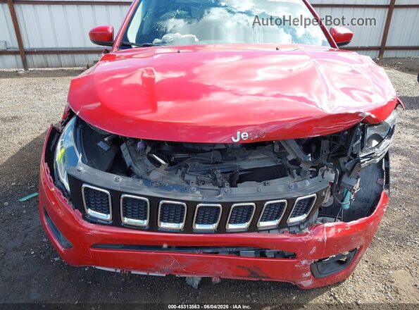 3C4NJDBB9KT592772 2019 JEEP COMPASS Красный Вид спереди