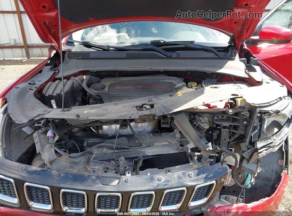 3C4NJDBB9KT592772 2019 JEEP COMPASS Красный Вид сзади