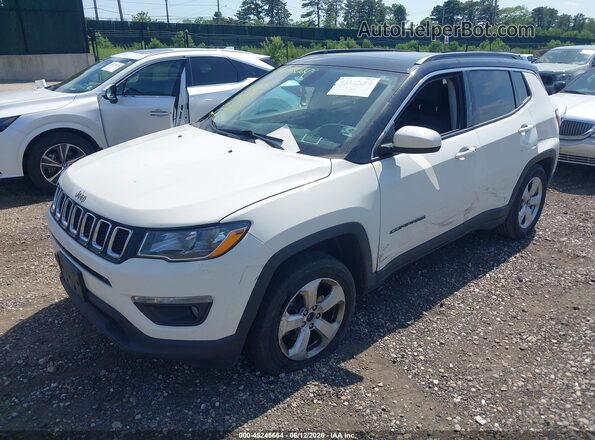 3C4NJDBB9KT653456 2019 JEEP COMPASS Silver Առջևի ձախ երեք քառորդ տեսարան