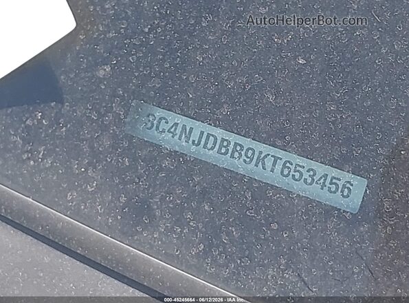 3C4NJDBB9KT653456 2019 JEEP COMPASS Silver 