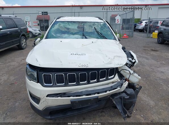 3C4NJDBB9KT704213 2019 JEEP COMPASS White Instrument cluster view