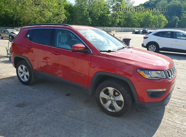 3C4NJDBB9KT790607 2019 JEEP COMPASS Red 