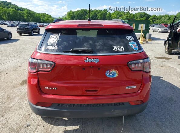 3C4NJDBB9KT790607 2019 JEEP COMPASS Red 
