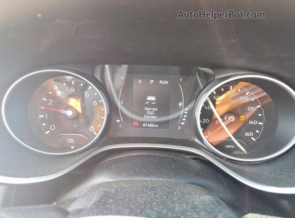3C4NJDBB9KT790607 2019 JEEP COMPASS Red 