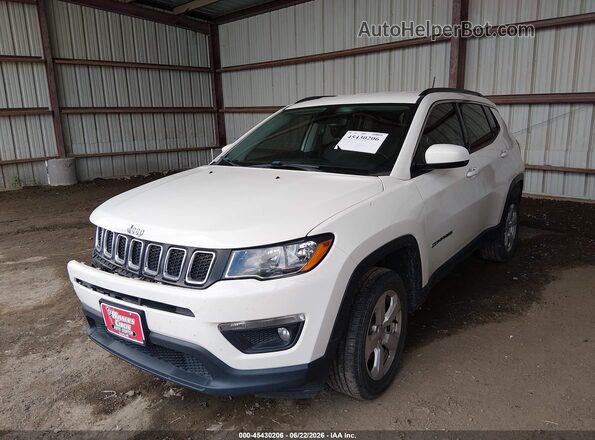 3C4NJDBB9KT849140 2019 JEEP COMPASS Белый Передняя левая четверть