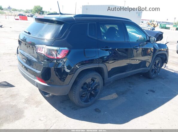 3C4NJDBB9LT256105 2020 JEEP COMPASS Black Հետևի աջ