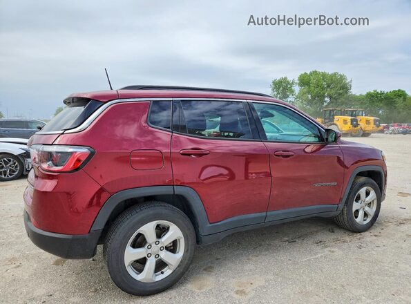 3C4NJDBB9MT555126 2021 JEEP COMPASS Burgundy Հետևի աջ