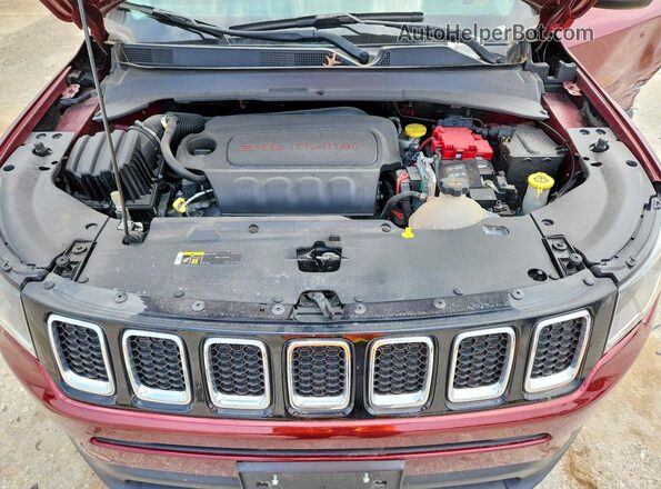 3C4NJDBB9MT555126 2021 JEEP COMPASS Burgundy Շարժիչի բաժամունքի տեսք