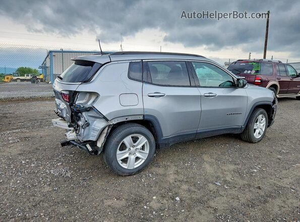 3C4NJDBB9NT111455 2022 JEEP COMPASS Серебряный Задняя правая четверть