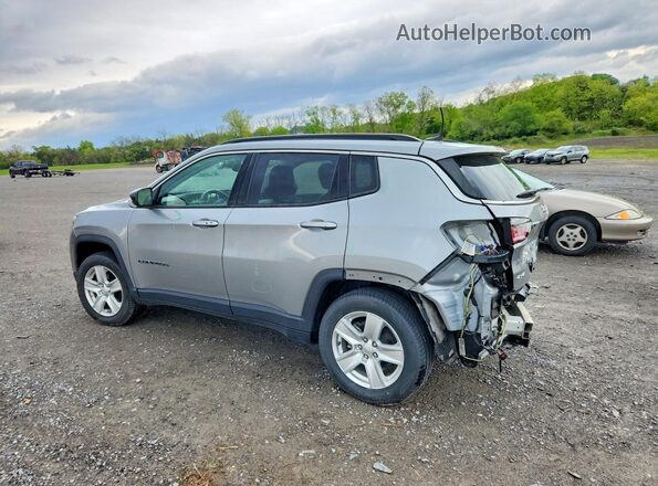 3C4NJDBB9NT111455 2022 JEEP COMPASS Серебряный Задняя левая четверть