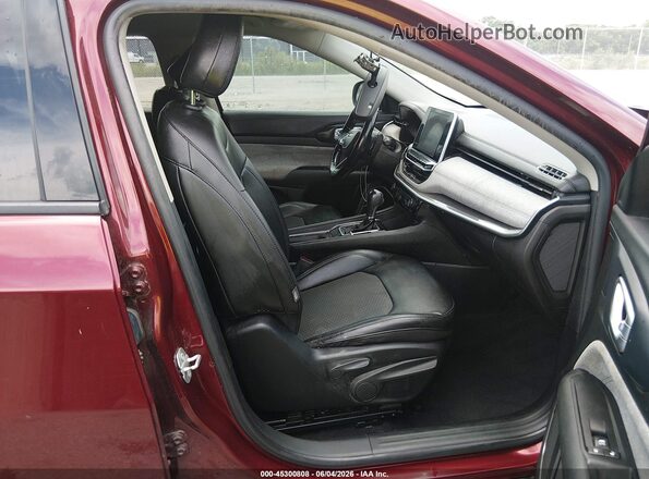 3C4NJDBB9NT133424 2022 JEEP COMPASS Red Սալոնի դիմացի տեսք