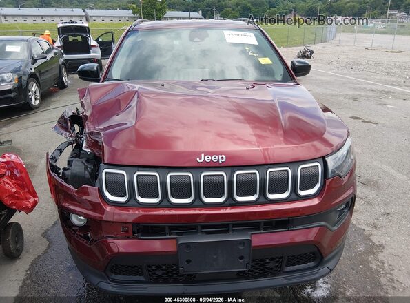 3C4NJDBB9NT133424 2022 JEEP COMPASS Red Դիմացի տեսք