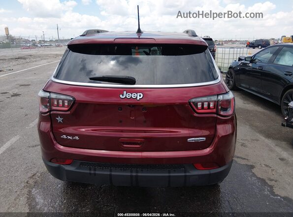 3C4NJDBB9NT133424 2022 JEEP COMPASS Red 