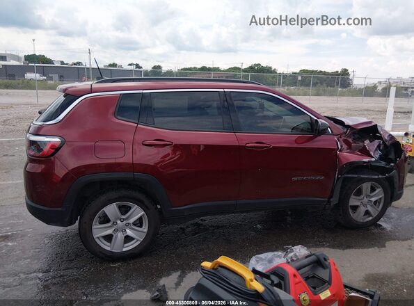 3C4NJDBB9NT133424 2022 JEEP COMPASS Red Սալոնի հետևի տեսք