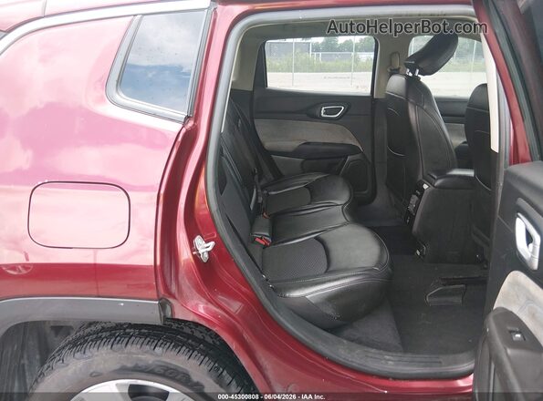 3C4NJDBB9NT133424 2022 JEEP COMPASS Red VIN կոդի պիտակի տեսք