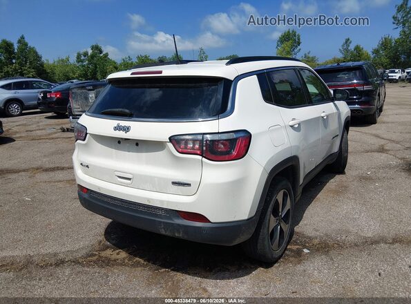 3C4NJDBBXHT666645 2017 JEEP NEW COMPASS Белый Задняя правая четверть