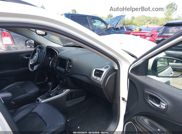 3C4NJDBBXHT666645 2017 JEEP NEW COMPASS Белый Вид салона спереди
