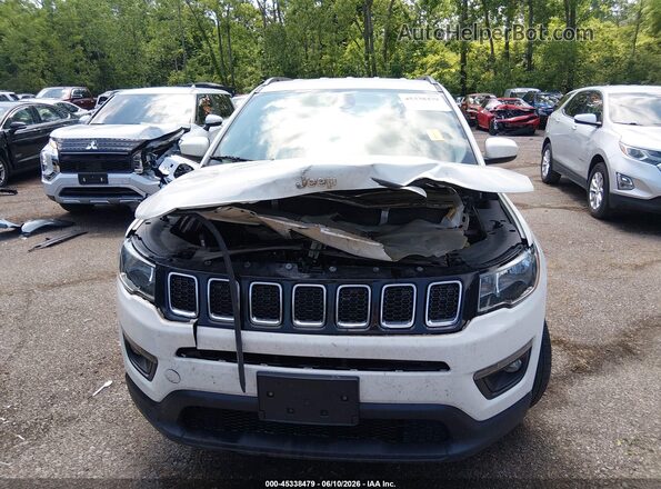 3C4NJDBBXHT666645 2017 JEEP NEW COMPASS Белый Вид щитка приборов
