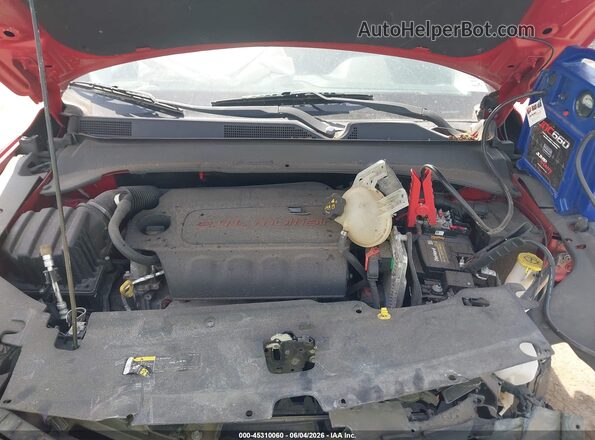 3C4NJDBBXJT103942 2018 JEEP COMPASS Red Rear view