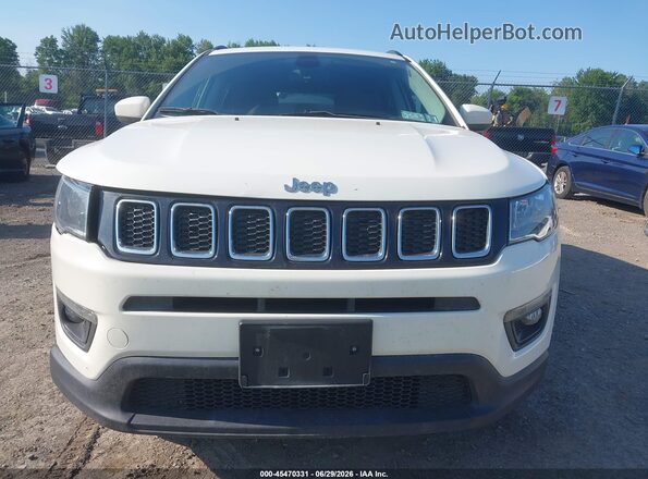 3C4NJDBBXJT113077 2018 JEEP COMPASS White Սարքավորումների վահանակի տեսք