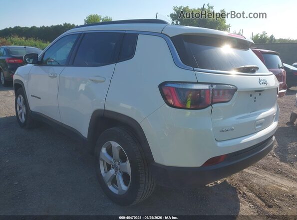 3C4NJDBBXJT113077 2018 JEEP COMPASS White Հետևի ձախ