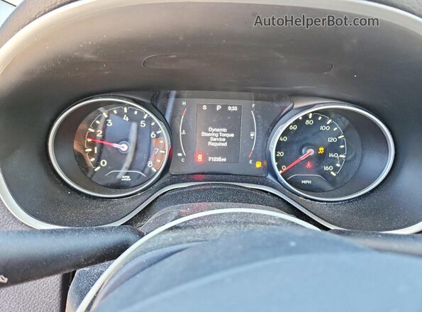 3C4NJDBBXJT114570 2018 JEEP CHEROKEE Blue Սարքավորումների վահանակի տեսք