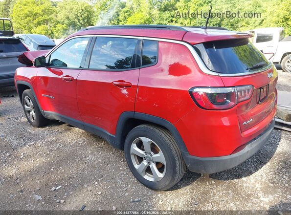 3C4NJDBBXJT143079 2018 JEEP COMPASS Red Tył lewy