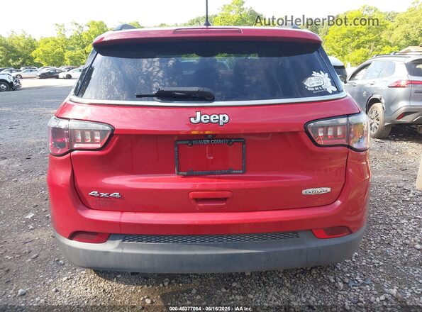 3C4NJDBBXJT143079 2018 JEEP COMPASS Red 