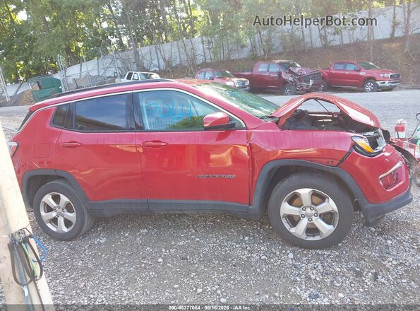 3C4NJDBBXJT143079 2018 JEEP COMPASS Red Widok wnętrza 360 stopni