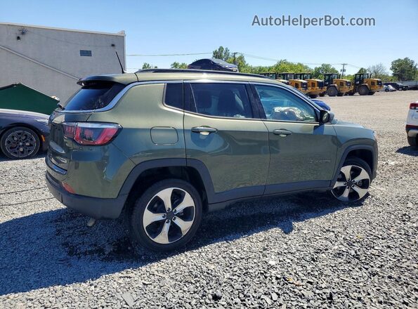 3C4NJDBBXJT161517 2018 JEEP COMPASS Green Trasero derecho