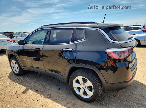 3C4NJDBBXJT192282 2018 JEEP COMPASS Black Հետևի ձախ