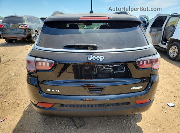 3C4NJDBBXJT192282 2018 JEEP COMPASS Black Հետևի տեսք