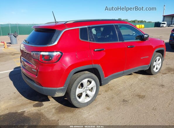 3C4NJDBBXJT457668 2018 JEEP COMPASS Red უკანა მარჯვენა
