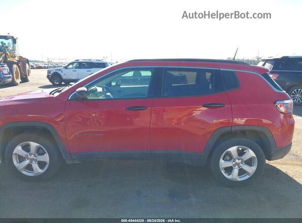 3C4NJDBBXJT457668 2018 JEEP COMPASS Red სალონის 360-გრადუსიანი ხედი